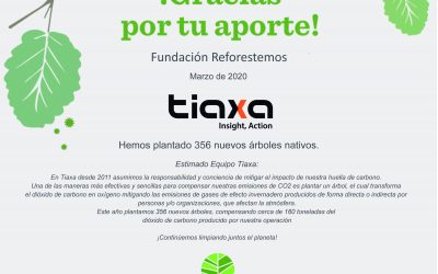 We celebrate Earth Day planting 356 new native species trees