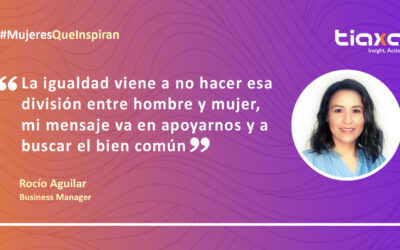 “La igualdad viene a no hacer esa división entre hombre y mujer, mi mensaje va en apoyarnos y a buscar el bien común”